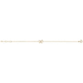9 Carat (375) Yellow Gold Ladies' 7.25 Inches Butterfly Bracelet — 0.6g