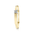 9 Carat (375) Yellow Gold Babies' Butterfly Baby Bangle — 3.4g