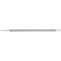 925 Sterling Silver Ladies' Watch Link Bracelet — 13.1g