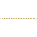 9 Carat (375) Yellow Gold Unisex Hollow Bracelet — 13.9g