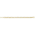 9 Carat (375) Yellow Gold Unisex Hollow Bracelet — 8.1g