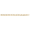 9 Carat (375) Yellow Gold Ladies' 7.5 Inches Fancy Bracelet — 6.4g