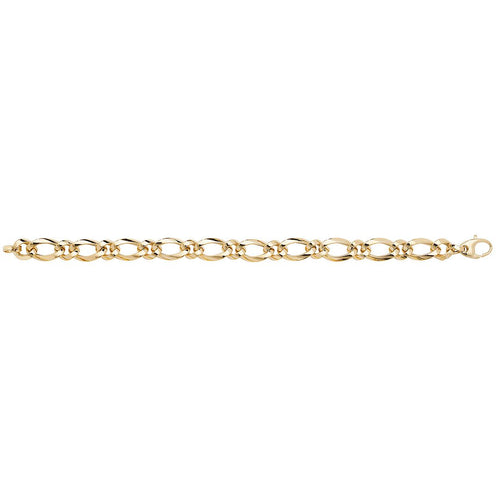 9 Carat (375) Yellow Gold Ladies' 7.5 Inches Fancy Bracelet — 6.4g