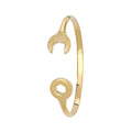9 Carat (375) Yellow Gold Babies' Spanner Bangle — 5.5g
