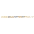 9 Carat (375) Yellow Gold Ladies' 7.5 Inches Mum Bracelet — 7.8g