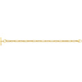 9 Carat (375) Yellow Gold Unisex Hollow Bracelet — 4.3g