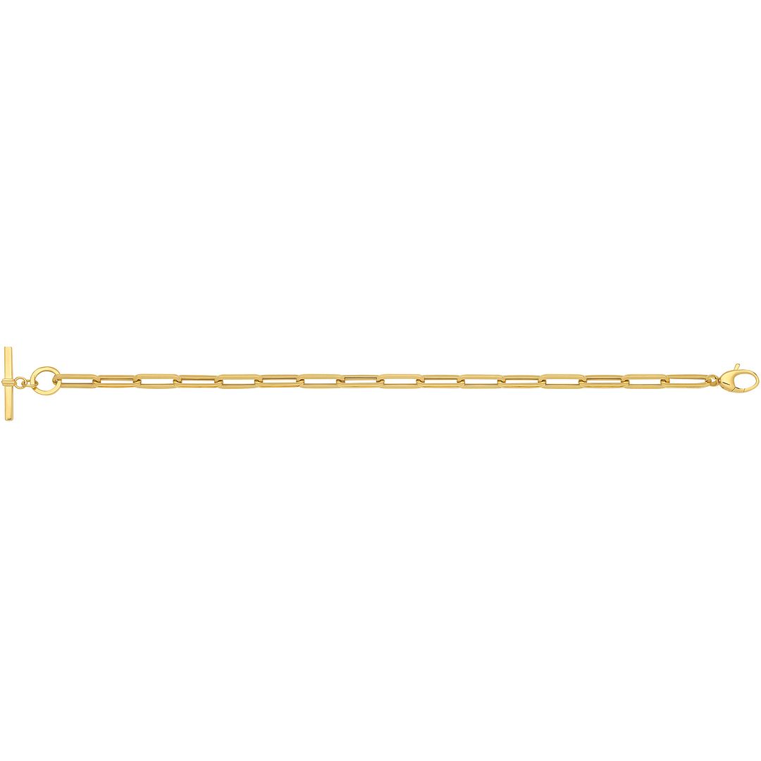 9 Carat (375) Yellow Gold Unisex Hollow Bracelet — 4.3g