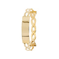 9 Carat (375) Yellow Gold Babies' Expandable ID Bangle — 2.5g