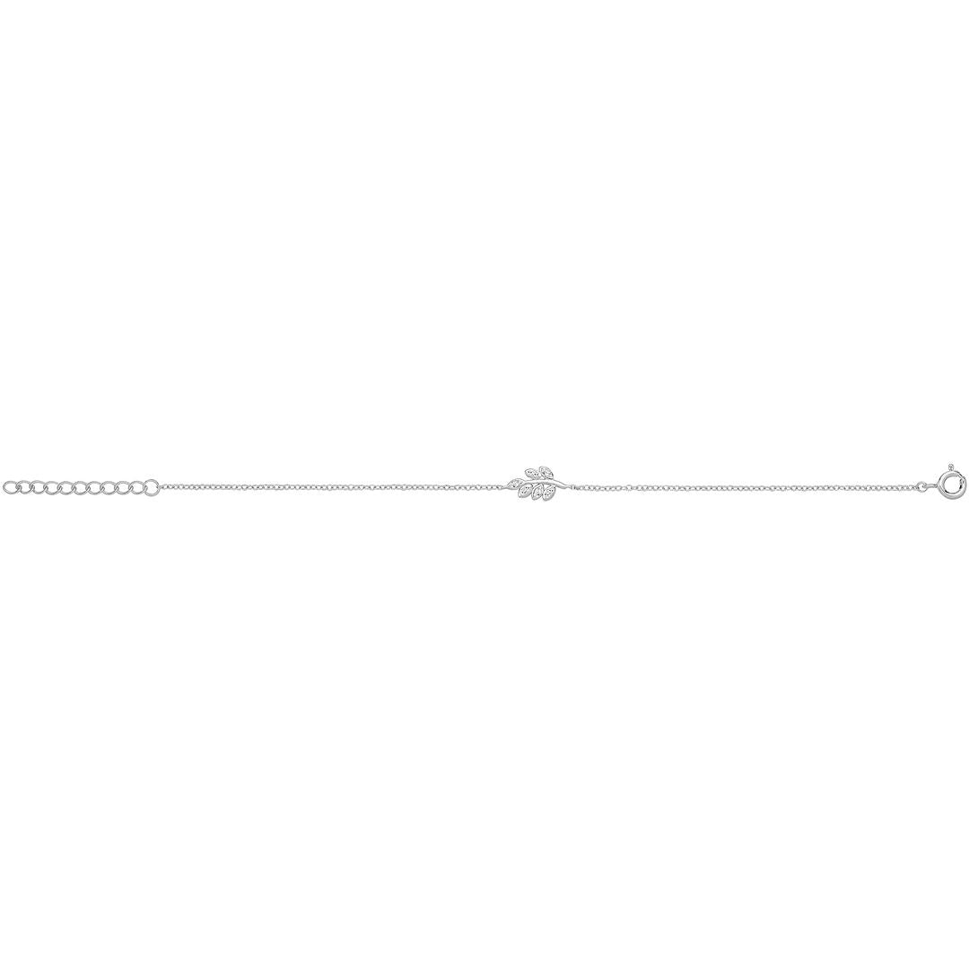 925 Sterling Silver Unisex Branch Bracelet — 1.3g