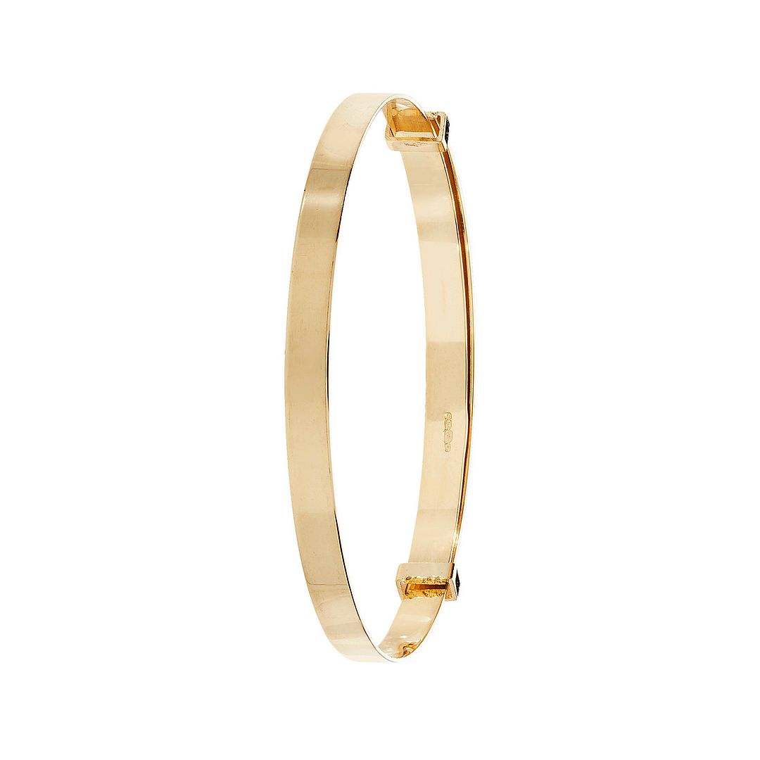 9 Carat (375) Yellow Gold Babies' Expandable 3mm Bangle — 2.0g