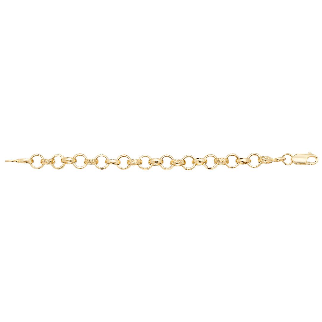 9 Carat (375) Yellow Gold Babies' Bracelet — 9.3g