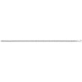 925 Sterling Silver Unisex White Tennis Bracelet — 4.6g