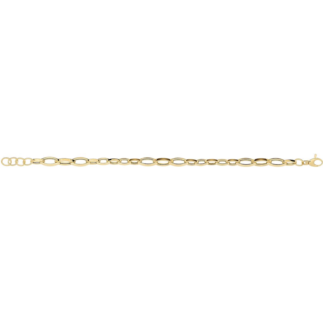 9 Carat (375) Yellow Gold Unisex Hollow Bracelet — 3.6g