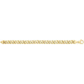 9 Carat (375) Yellow Gold Unisex Hollow Bracelet — 14.9g