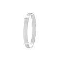 925 Sterling Silver Babies' Round Plain Expandable Bangle — 6.4g