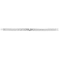 925 Sterling Silver Ladies' Cast Mum Bracelet — 9.0g