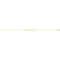9 Carat (375) Yellow Gold Unisex ID Chain Bracelet — 1.0g
