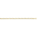 9 Carat (375) Yellow Gold Unisex Hollow Bracelet — 5.3g
