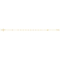 9 Carat (375) Yellow Gold Ladies' 7.5 Inches Rosary Bracelet — 2.1g