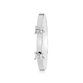 925 Sterling Silver Babies' Teddy Bear Baby Bangle — 6.1g