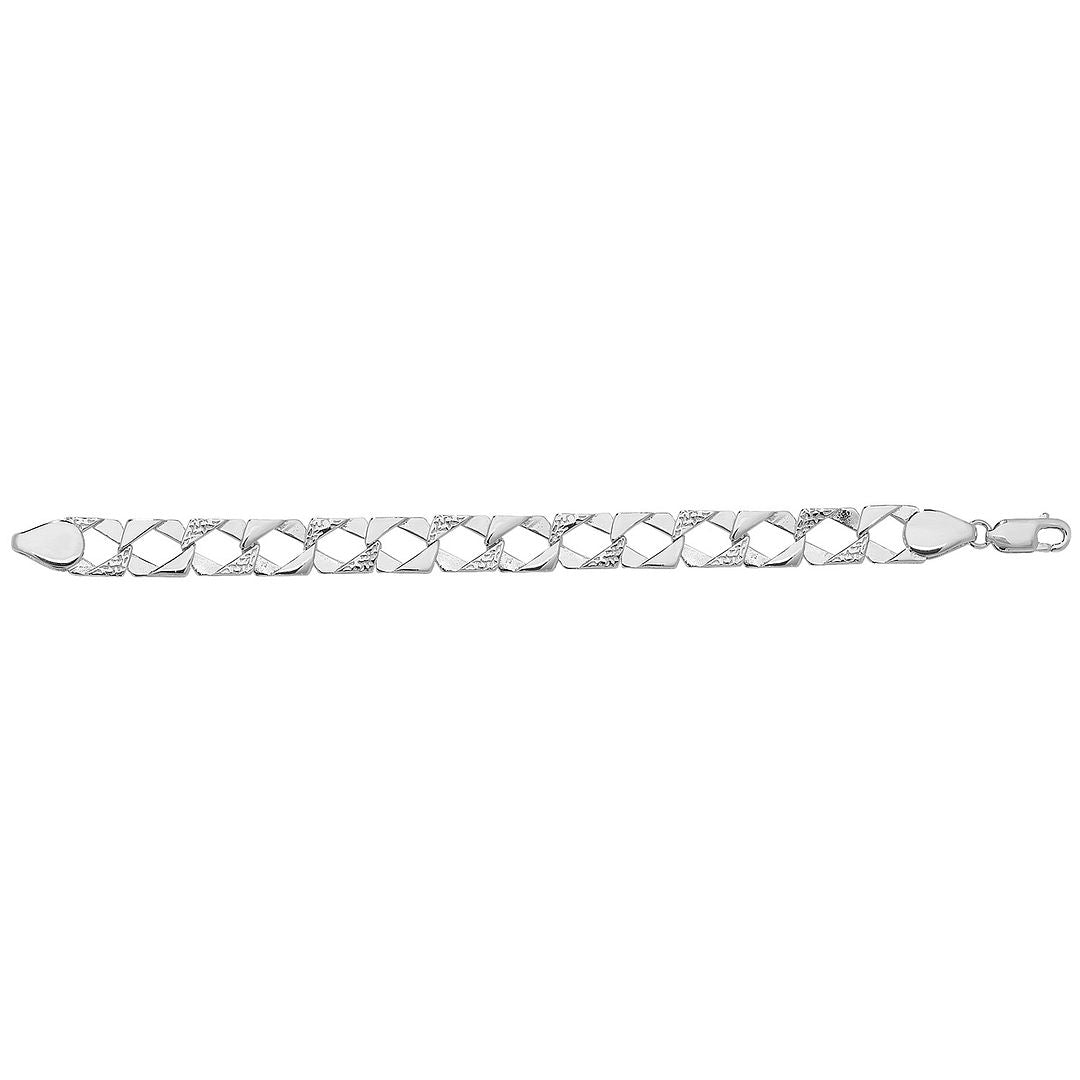 925 Sterling Silver Babies' Cast Bracelet — 9.8g