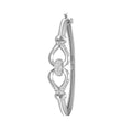 925 Sterling Silver Babies' Bow Knot Hinged Bangle — 6.9g