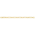 9 Carat (375) Yellow Gold Unisex Hollow Bracelet — 10.8g