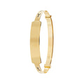 9 Carat (375) Yellow Gold Babies' Expandable 3mm ID Bangle — 2.2g