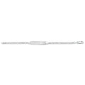 925 Sterling Silver Babies' Figaro ID Bracelet — 2.2g