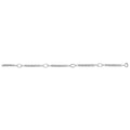 925 Sterling Silver Ladies' Fancy Bracelet — 5.3g