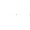 925 Sterling Silver Unisex Triple Star Bracelet — 1.6g