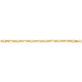 9 Carat (375) Yellow Gold Unisex Hollow Bracelet — 6.0g