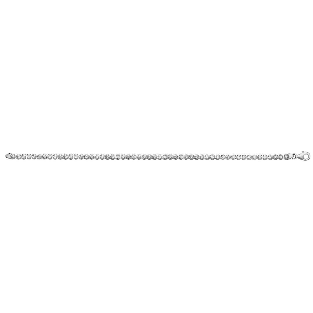 925 Sterling Silver Ladies' Bracelet — 4.3g