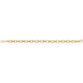 9 Carat (375) Yellow Gold Unisex Hollow Bracelet — 5.4g