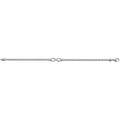 925 Sterling Silver Ladies' Mesh Set Bracelet — 4.2g