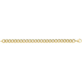 9 Carat (375) Yellow Gold Unisex Hollow Bracelet — 8.7g