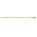 9 Carat (375) Yellow Gold Ladies' 7 Inches Charm Bracelet — 4.8g