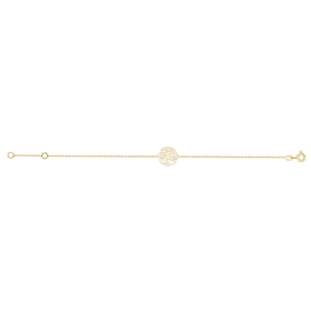9 Carat (375) Yellow Gold Babies' Tree Of Life Bracelet — 0.9g