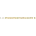 9 Carat (375) Yellow Gold Unisex Hollow Bracelet — 9.3g