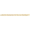9 Carat (375) Yellow Gold Ladies' 7.5 Inches Fancy Bracelet — 6.4g