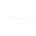 9 Carat (375) Yellow Gold Unisex Double Chain Bracelet — 0.8g