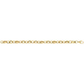 9 Carat (375) Yellow Gold Unisex Hollow Bracelet — 4.6g