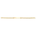 9 Carat (375) Yellow Gold Babies' 6 Inches ID Bracelet — 4.0g