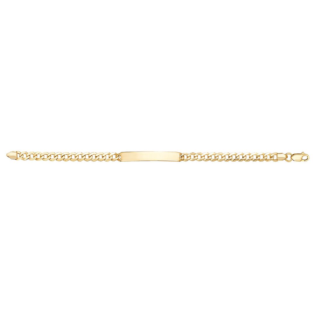 9 Carat (375) Yellow Gold Babies' 6 Inches ID Bracelet — 4.0g