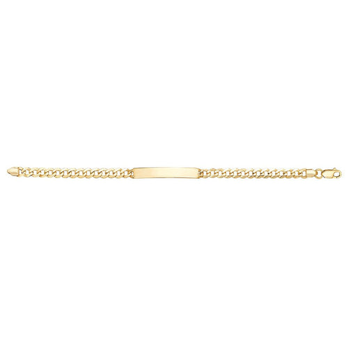 9 Carat (375) Yellow Gold Babies' 6 Inches ID Bracelet — 4.0g