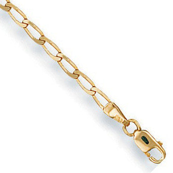 9ct Yellow Gold Rada Anklet