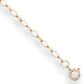 9ct Yellow Gold 1.5mm Oval Belcher Chain