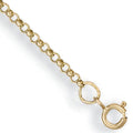 9ct Yellow Gold 2.3mm Round Belcher Chain