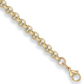 9ct Yellow Gold 5.3mm Round Belcher Chain