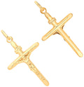 9ct Yellow Gold Crucifix